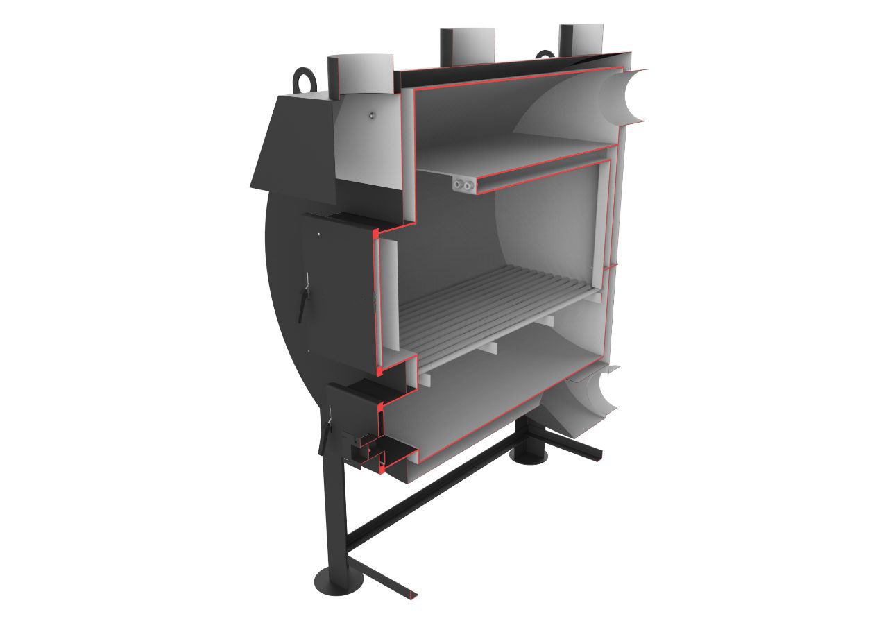 Теплогенератор Idmar TGU-40кВт (сталь 6мм)
